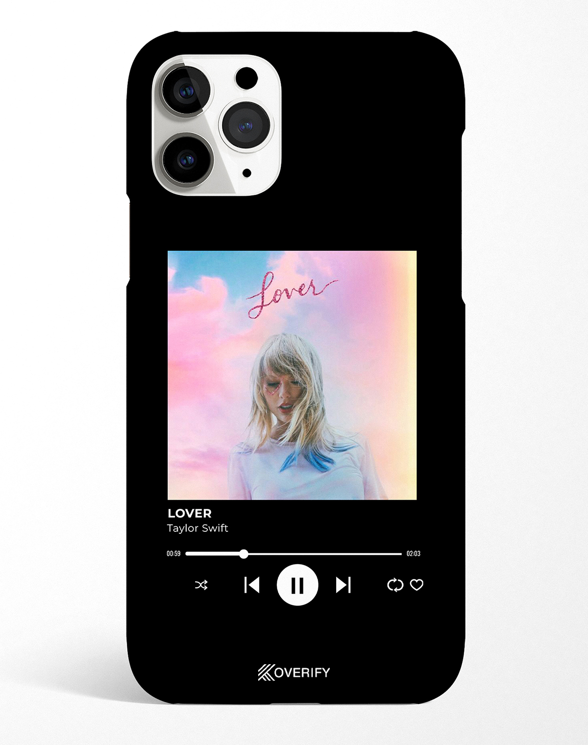 music player matte case